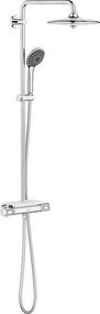 Termostatyczna kolumna prysznicowa GROHE Vitalio Joy System 260 - Deszczownica 3 strumienie, Deszczownica 3 strumienie