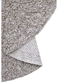 Szary bawełniany dywan dziecięcy tkany ręcznie odpowiedni do prania 90x130 cm Hedgehog – Lorena Canals