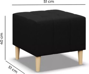 Pufa Victoria – elegancka pufa do salonu i sypialni