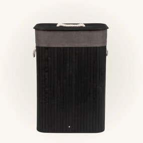 Bambusowy kosz na pranie SADE, 80 l