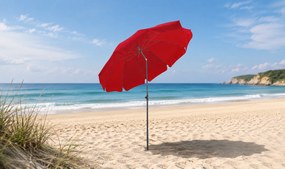 Derby MEXICO parasol ogrodowy 200 cm czerwony