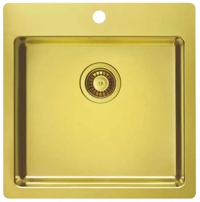 ALVEUS 1106867 - Zlew kuchenny PURE 52,5x51,5 cm monarch złoty
