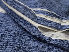 PrzytulneMieszkanie.pl PrzytulneMieszkanie.pl Pościel z kory bawełnianej renforcé BLUE LINE niebieska Rozmiar pościeli: 70 x 90 cm | 140 x 200 cm