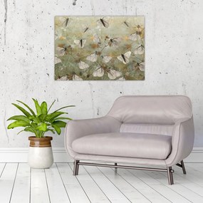 Obraz - Vintage motyle (70x50 cm)