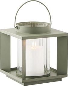 Metalowo-szklany lampion (wysokość 20,5 cm) Lohals – House Nordic