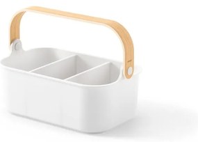 Biały plastikowy organizer łazienkowy Bellwood – Umbra