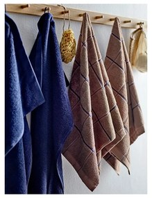 Ciemnoniebieski bawełniany ręcznik frotte 50x100 cm Comfort – Södahl