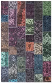 Dywan nowoczesny Michele Patchwork multikolorowy 80 cm x 145 cm