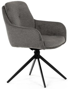 Zestaw krzeseł obiadowych z mechanizmem powrotnymDCH-P3174 GREY2, 2 szt.