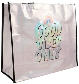 Torba na zakupy SHOP & GO 37 cm - różne warianty Wersja sofy: Good Vibes Only