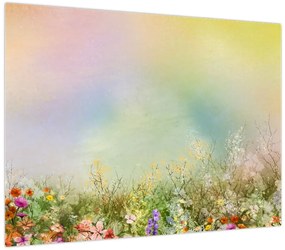 Obraz - Malowana łąka 2 (70x50 cm)