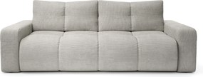 Masseno Sofa DUCA z funkcją spania i pojemnikiem na pościel - Szary - FLOW 16