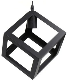 Lampa sufitowa metalowa loft sześcian wisząca AT40-3SZ-Black