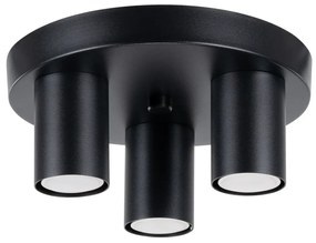 Plafon LAGOS 3P czarny SOLLUX  LIGHTING