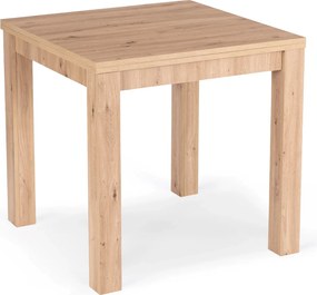 Stół rozkładany do jadalni Max 80-160 cm, kolor dąb Artisan