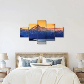 Obraz - Jezioro Pukaki (125x70 cm)