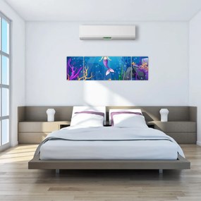Obraz - Wróżka wody (170x50 cm)