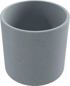 Umywalka betonowa nablatowa okrągła bez otworu na baterię 41 x 40 cm BENE | różne kolory : Kolor - Ciemny szary