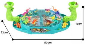 Woopie bitwa dinozaurów gra zręcznościowa strzelanka