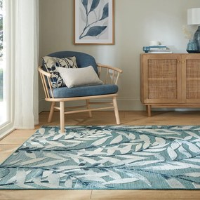 Niebieski dywan odpowiedni na zewnątrz 170x120 cm Willow – Flair Rugs