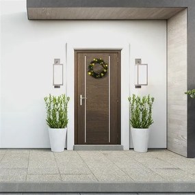 Solight 1v239 Świąteczny wieniec LED 15 diod LED, ciepła biała, śr. 40 cm