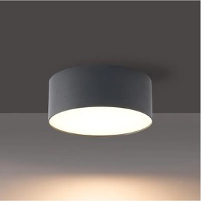 Brilagi - LED łazienkowy plafon FORIS LED/9W/230V śr. 9 cm antracyt IP44
