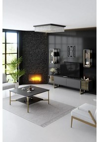 Stolik konferencyjny Gold Line Anthracite