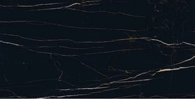 Mexen Flamingo Black gres szkliwiony rekt. G1, płytka podłogowo-ścienna 120 x 60 cm, wysoki połysk - TL215-120-060-00