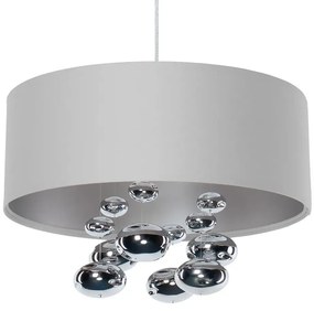 Lampa wisząca BUBBLE LIGHT 50cm szara BPS KONCEPT