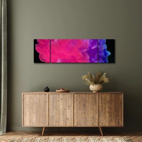 Obraz kolorowego dymu (170x50 cm)