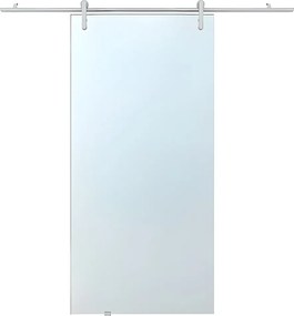 Naścienne drzwi przesuwne CLEAVER — 205 × 73 cm (wys. × szer.) — szkło hartowane