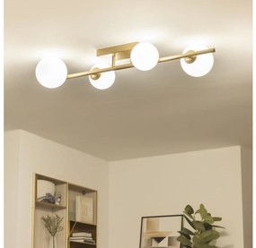 Brilagi - LED Żyrandol natynkowy MILLA 4xG9/3W/230V złoty/biały