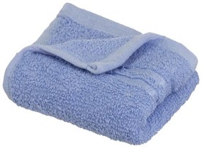 Niebieski bawełniany ręcznik frotte 30x50 cm Simple – Casa Selección
