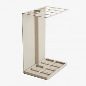 Stojak Na Parasole Z Żelaza Eulalia Kremowa Tapioca - Sklum