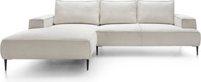 Masseno Narożnik DUNA Narożnik L-Kształtny, Modna sofa narożna do salonu - Beżowy, POSO 100