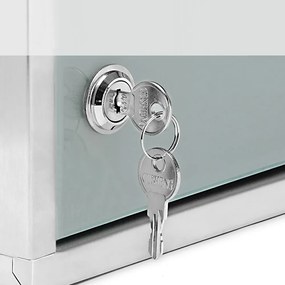 Monzana Apteczka SAVE, 25x12x48,5cm, srebrna