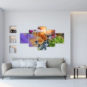 Obraz - letni piknik (125x70 cm)