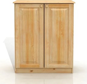 Komoda z litego drewna Emil 2D