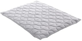 Nakładka na materac 140 x 190 cm z pamięcią kształtu gr. 5 cm - NAKARA od YSMÉE