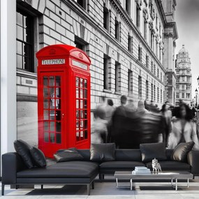 Fototapeta - Ulice w Londynie (196x136 cm)