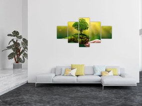 Obraz - Matka ziemia (125x70 cm)