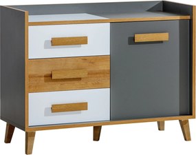 Komoda FIABA 120 cm do Salonu Sypialni Antracyt
