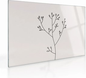 Obraz na szkle - Kwiat łąkowy N⁰3 (70x50 cm)