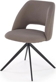 Obrotowe krzesło do jadalni z tkaniny membranowej K546 Halmar