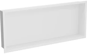 Mexen X-Wall-R półka wnękowa z kołnierzem 75 x 30 cm, biała - 1920753010