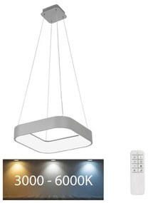 Rabalux - LED Ściemniany żyrandol na lince LED/28W/230V round + pilot 3000-6000K