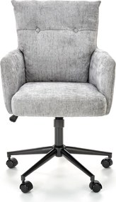 Fotel obrotowy z poduszką na oparciu Flores