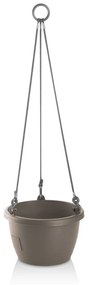 Gardenico Doniczka samonawadniająca do zawieszenia Marina taupe, śr. 30 cm, śred. 30 cm