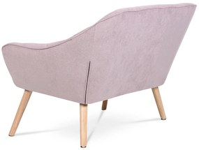 Dwuosobowa sofa AK-322 PINK2, różowa
