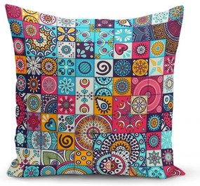 Poszewki na poduszki zestaw 4 szt. 45x45 cm Mandala Tiles – Minimalist Cushion Covers